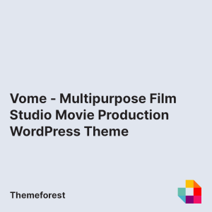 Vome - Multipurpose Film Studio Movie Production WordPress Theme