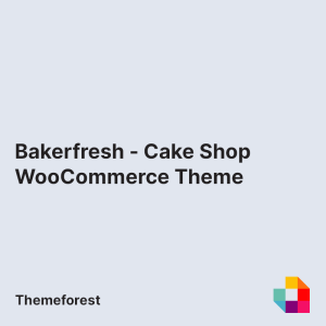 Bakerfresh - Cake Shop WooCommerce Theme