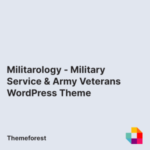 Militarology - Military Service & Army Veterans WordPress Theme