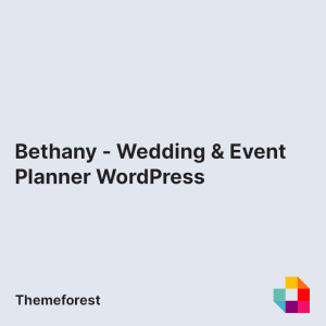Bethany - Wedding & Event Planner WordPress