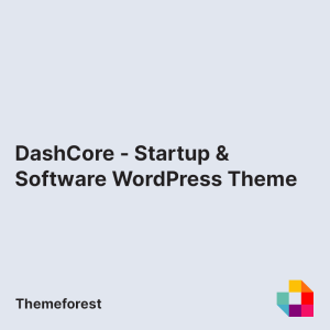 DashCore - Startup & Software WordPress Theme