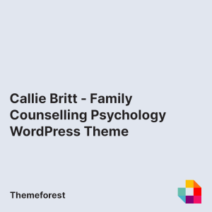 Callie Britt - Family Counselling Psychology WordPress Theme