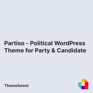 Partiso - Political WordPress Theme for Party & Candidate