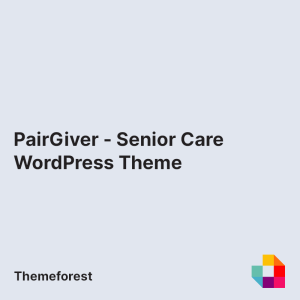 PairGiver - Senior Care WordPress Theme