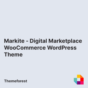Markite - Digital Marketplace WooCommerce WordPress Theme