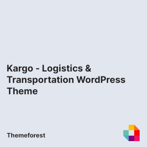 Kargo - Logistics & Transportation WordPress Theme
