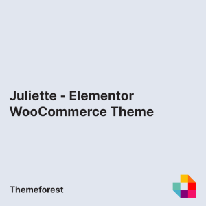 Juliette - Elementor WooCommerce Theme