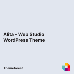 Alita - Web Studio WordPress Theme