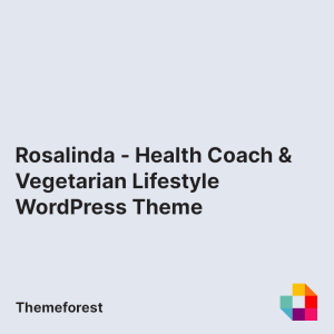 Rosalinda - Health Coach & Vegetarian Lifestyle WordPress Theme