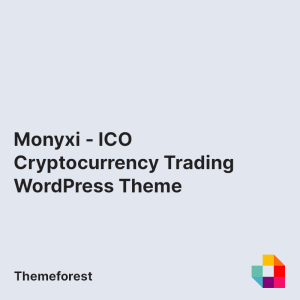 Monyxi - ICO Cryptocurrency Trading WordPress Theme