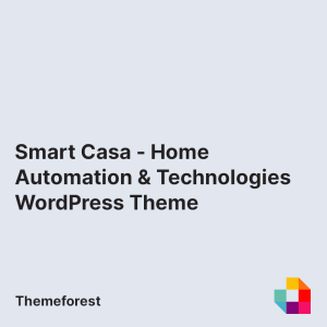 Smart Casa - Home Automation & House Technologies WordPress Theme