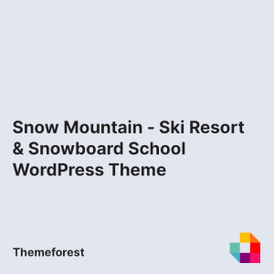 Snow Mountain - Ski Resort & Snowboard School WordPress Theme