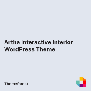 Artha Interactive Interior WordPress Theme