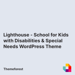 Lighthouse - School for Kids with Disabilities & Special Needs WordPress Theme