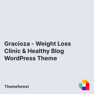 Gracioza - Weight Loss Clinic & Healthy Blog WordPress Theme