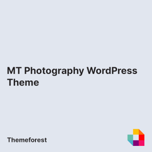 MT Photography - WordPress Theme