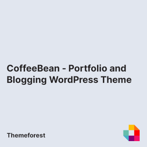 CoffeeBean - Portfolio and Blogging WordPress Theme