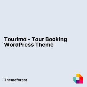 Tourimo - Tour Booking WordPress Theme