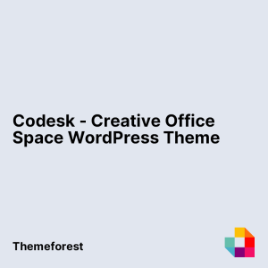 Codesk - Creative Office Space WordPress Theme