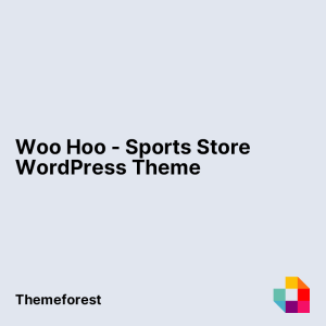 Woo Hoo - Sports Store WordPress Theme