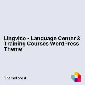 Lingvico - Language Center & Training Courses WordPress Theme