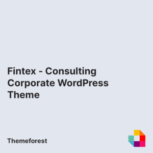Fintex - Consulting Corporate WordPress Theme