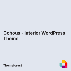 Cohous - Interior WordPress Theme