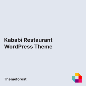 Kababi Restaurant WordPress Theme