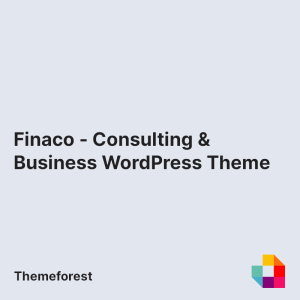 Finaco - Consulting & Business WordPress Theme
