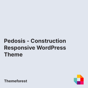 Pedosis - Construction Responsive WordPress Theme