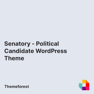 Senatory - Political Candidate WordPress Theme