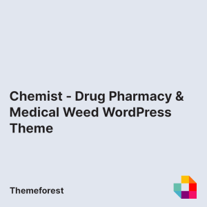 Chemist - Drug Pharmacy & Medical Weed WordPress Theme