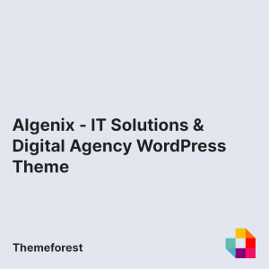 Algenix - IT Solutions & Digital Agency WordPress Theme