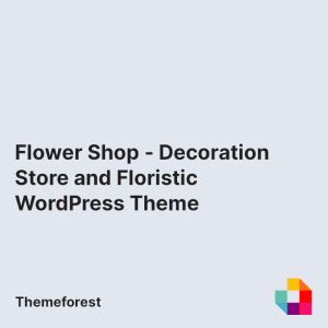 Flower Shop - Decoration Store and Floristic WordPress Theme