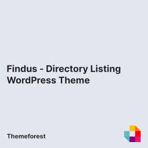 Findus - Directory Listing WordPress Theme
