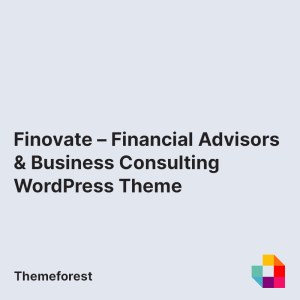 Finovate – Financial Advisors & Business Consulting WordPress Theme