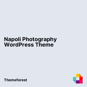 Napoli Photography WordPress Theme