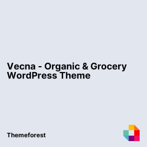 Vecna - Organic & Grocery WordPress Theme