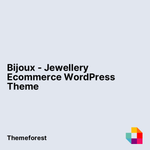 Bijoux - Jewellery Ecommerce WordPress Theme