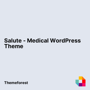 Salute - Medical WordPress Theme