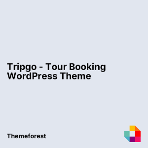 Tripgo - Tour Booking WordPress Theme