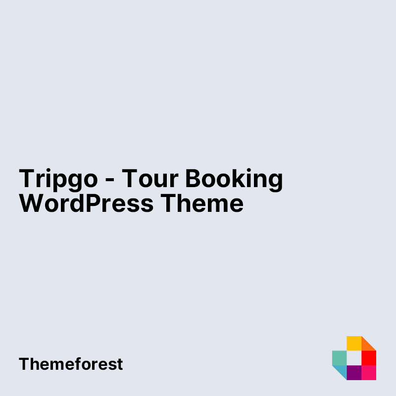 Tripgo - Tour Booking WordPress Theme