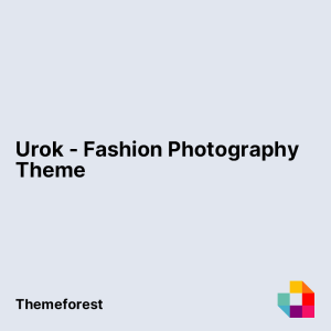 Urok - Fashion Photography Theme