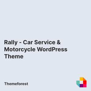 Rally - Car Service & Motorcycle WordPress Theme
