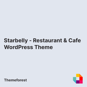 Starbelly - Restaurant & Cafe WordPress Theme