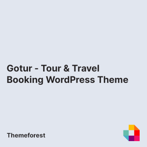 Gotur - Tour & Travel Booking WordPress Theme