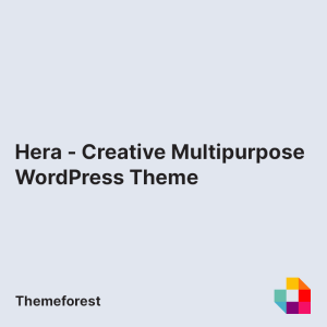 Hera - Creative Multipurpose WordPress Theme