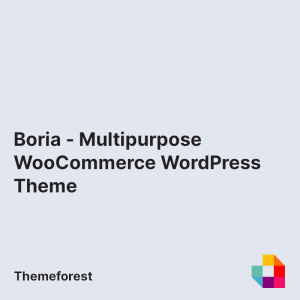 Boria - Multipurpose WooCommerce WordPress Theme