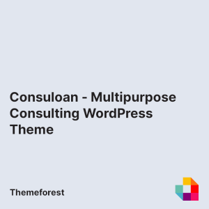 Consuloan - Multipurpose Consulting WordPress Theme