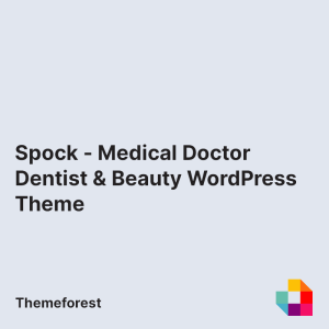 Spock - Medical Doctor Dentist & Beauty WordPress Theme